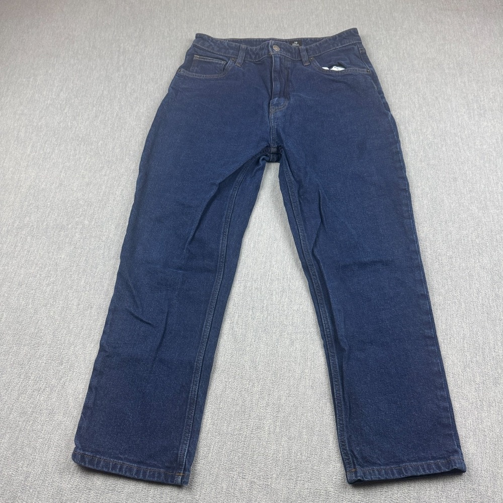 Patagonia Jeans Womens 30X25 Blue Straight‎ Fit High Rise Denim Dark Wash 21600
